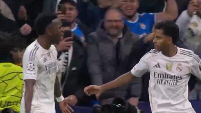 گل اول رئال مادرید به منچسترسیتی (رودریگو)