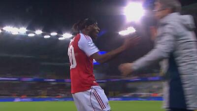 سوپرگل مادوئکه؛ گل اول آرسنال به کلوب بروژ