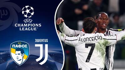 خلاصه بازی یوونتوس 2 - پافوس 0