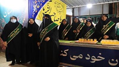  تجلیل از بانوان خادم موکب‌های بندرعباس