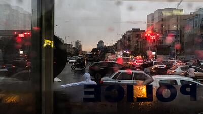 بارش رگباری در تهران طی ساعات آینده