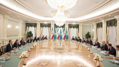 پزشکیان: ایران به‌صرفه‌ترین و کارآمدترین مسیر ترانزیتی برای قزاقستان است