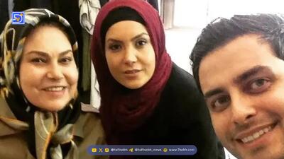  سفر در زمان| آیناز، آفرین و محمدعلی در پشت‌صحنه سریال «آنام»