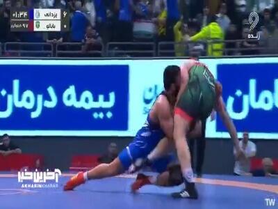  پیروزی 10بر 0 حسن یزدانی با دوبنده استقلال