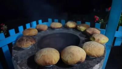  آموزش پخت کوفته سنتی در روستا (فیلم)