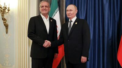 پوتین: سلام گرم من را به رهبر معظم ایران برسانید