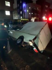 فرونشست زمین در شهرک ولیعصر تهران حادثه‌ساز شد