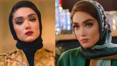  عکس | سفر در زمان ؛استایل خاص و جذاب فرزانه قاسم زاده بازیگر فیلم سینمایى هتل 📸