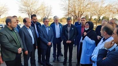 افتتاح هشت پروژه درمانی و آموزشی در بیمارستان الزهرا (س) اصفهان