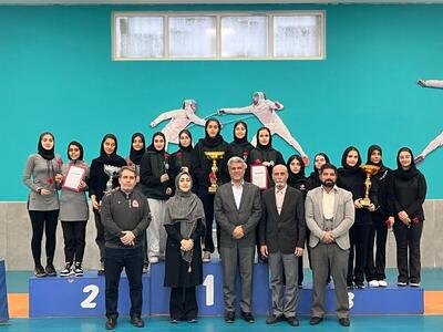 چهار تیم شمشیربازی بانوان به لیگ برتر صعود کردند