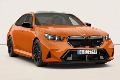 معرفی بی‌ام‌و M5 با رنگ نارنجی نمادین فقط برای پنج نفر!