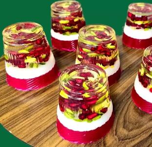  طرز تهیه ژله انار سه بعدی، یک دسر جذاب و خوشمزه برای شب یلدا !