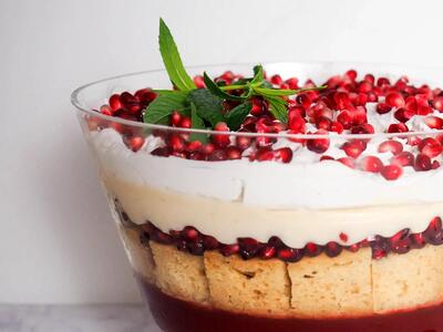  طرز تهیه ترایفل انار؛ دسر شیک و مجلسی برای شب یلدا