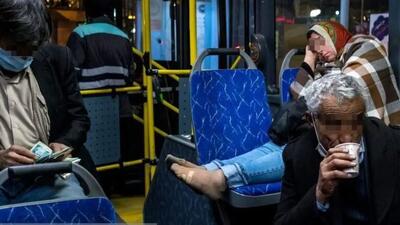 شب خوابی در اتوبوس، شبی 25 هزار تومان!