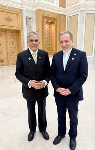 دیدار و گفتگوی وزرای خارجه ایران و پاکستان