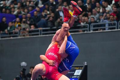 صعود بی دردسر بانک شهر به فینال لیگ برتر کشتی آزاد