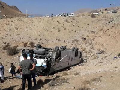 اعلام اسامی ۱۷ نفر مصدومی در حادثه واژگونی تهران-یاسوج