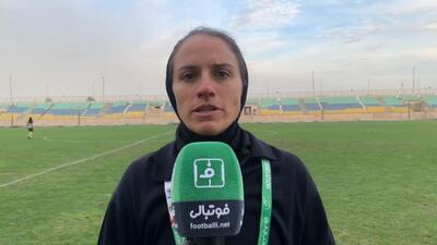 صحبت های نیلوفر اردلان سرمربی سنگین ماشین ایستا پس از برتری مقابل پرسپولیس