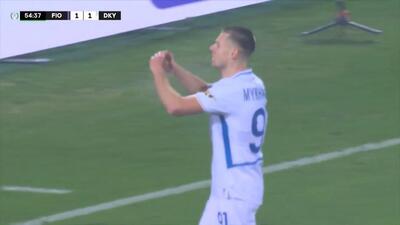 گل اول دیناموکیف به فیورنتینا (سوپرگل میخایلنکو)