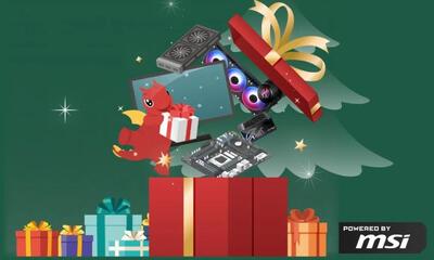  کریسمس به یاد ماندنی MSI با جوایز ویژه - گیمفا