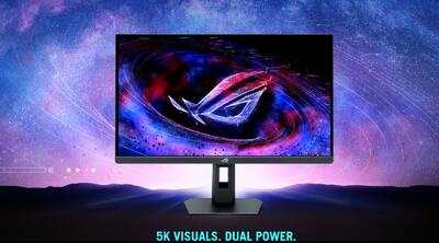 ایسوس اولین مانیتور دو حالته 5K 180Hz جهان را عرضه کرد: ROG Strix XG27JCG