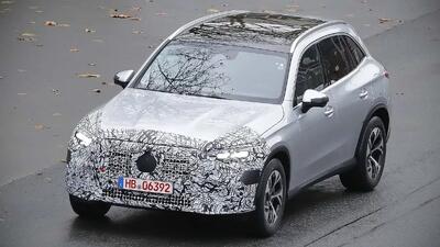 مرسدس GLC فیس‌لیفت برای اولین‌بار با طراحی تازه مشاهده شد