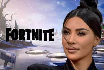  کیم کارداشیان شخصیت جدید بازی فورتنایت