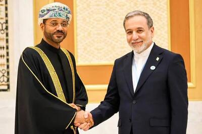 دیدار و گفتگوی وزرای خارجه ایران و عمان