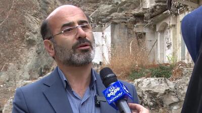 اَبَر ویلای شخص ذی‌نفوذ در حاشیه‌ رود کرج تخریب شد