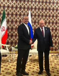 دیدار روسای جمهور ایران و روسیه