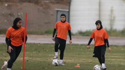 آخرین تمرین بانوان پرسپولیس پیش از بازی با ایستا