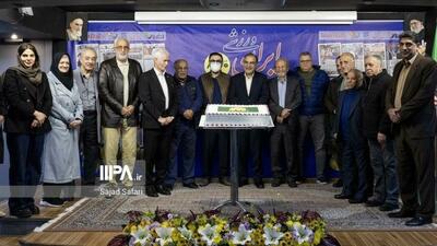 بزرگداشت انتشار شماره ۸۰۰۰ «ایران ورزشی»