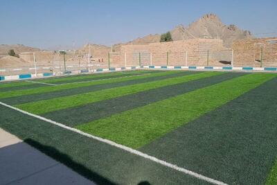  ۱۰ زمین چمن ورزشی در روستاهای منطقه سیستان احداث می‌شود