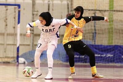 یک تساوی و یک باخت سهم اصفهان از هفته ششم لیگ فوتسال بانوان