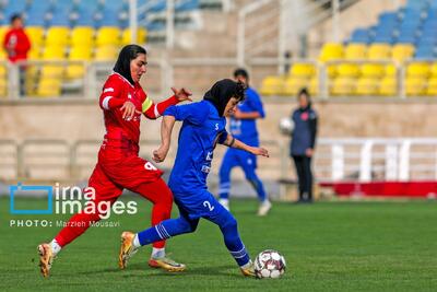 لیگ برتر فوتبال زنان؛ شکست پرسپولیس و برد ملوان