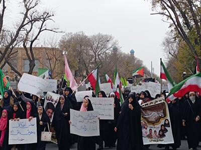  راهپیمایی حجاب و عفاف در تبریز برگزار شد