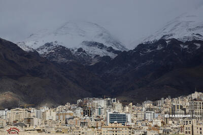 آماده‌باش در تهران؛ برف و وزش باد شدید در راه است