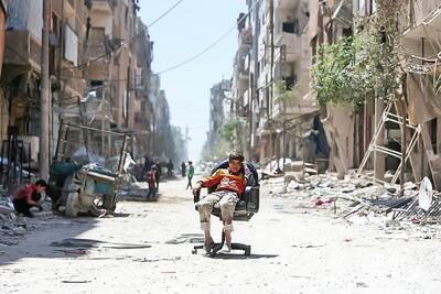 انگیزه آزادی سوریه از خرابه‌های شام سربرمی‌آورد