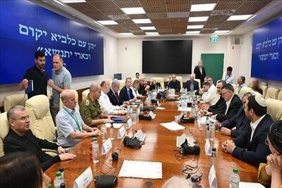  برگزاری نشست «پرتنش» کابینه در قدس در پی فشارهای آمریکا