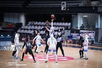 لیگ برتر بسکتبال زنان| پیروزی مدعیان در هفته نهم