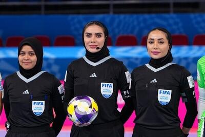 سوت ۲ داور زن ایران در حساس‌ترین بازی فوتسال در آسیا - پارس فوتبال
