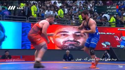 برتری قاطع حسن یزدانی در فینال ۹۷ کیلو +فیلم - پارس فوتبال