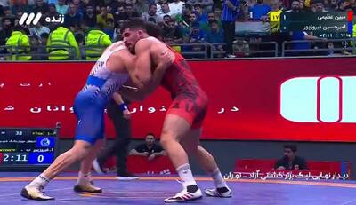 فیلم/ کشتی جنجالی فینال لیگ برتر - پارس فوتبال