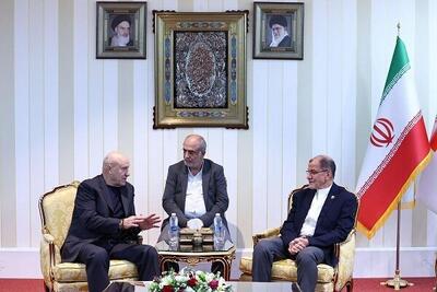 دیدار نایب رئیس اتحادیه جهانی کشتی با خس - پارس فوتبال