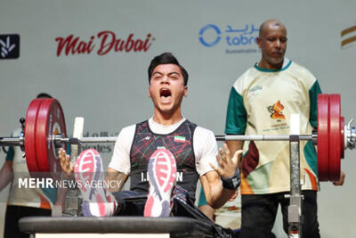 پایان تلاش پاراوزنه برداری با ۹ طلا، ۷ نقره و ۴ برنز و یک نمره ۲۰ - پارس فوتبال