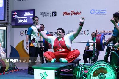 عنایت‌اللهی و اسحاق‌نیا به طلای پاراوزنه‌برداری رسیدند - پارس فوتبال