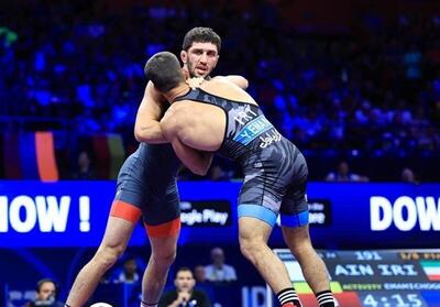 پیروزی مقتدرانه قهرمان المپیک مقابل کشتی‌گیر ایران+ فیلم - پارس فوتبال