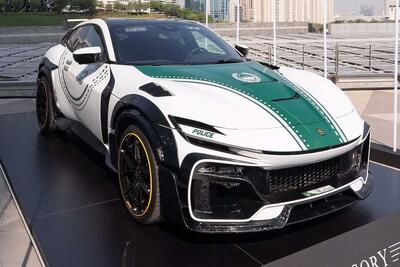 فراری پوروسانگوئه منصوری به ناوگان پلیس دبی اضافه شد! - پدال