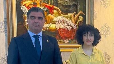  بازداشت نرگس محمدی در مشهد