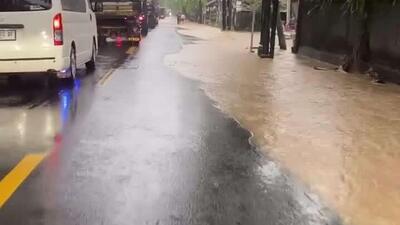  باران‌های شدید باعث سیل شدید در بالی، اندونزی شد